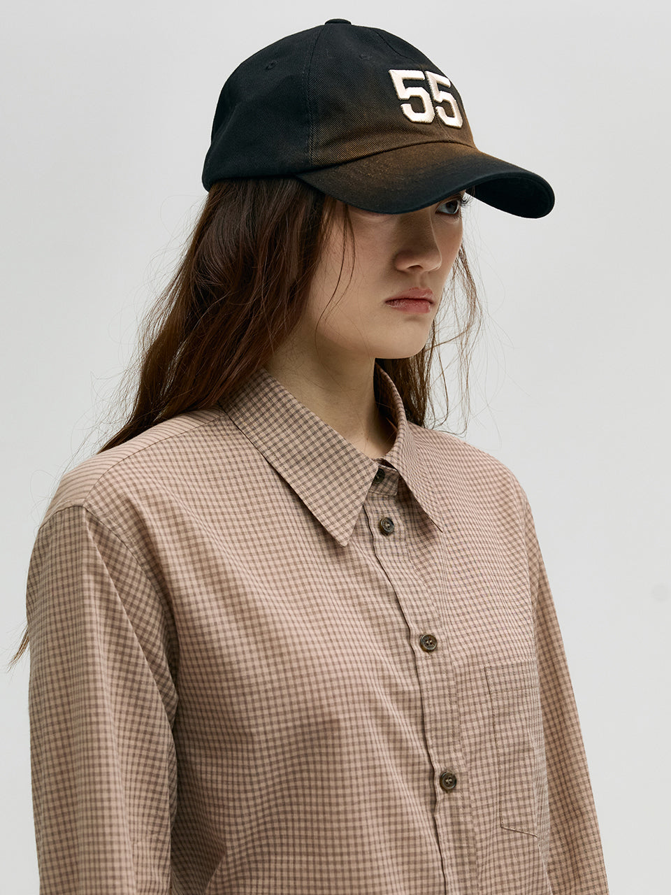 1955 WASHED BALLCAP_black