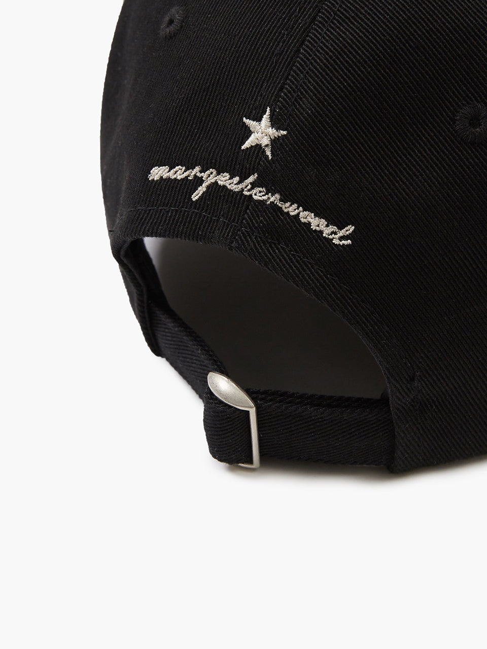 1955 WASHED BALLCAP_black