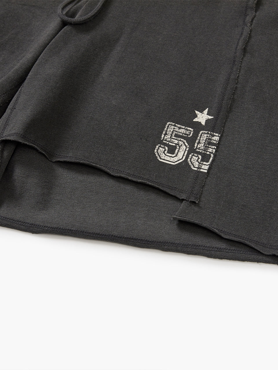 PIGMENT SWEAT BERMUDA PANTS_charcoal