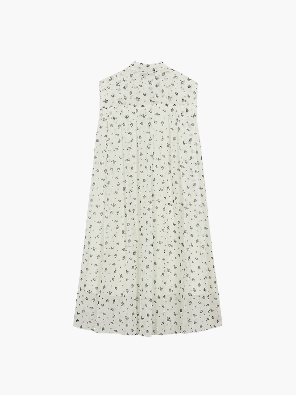 PRINTED PLEATS ONE-PIECE_beige