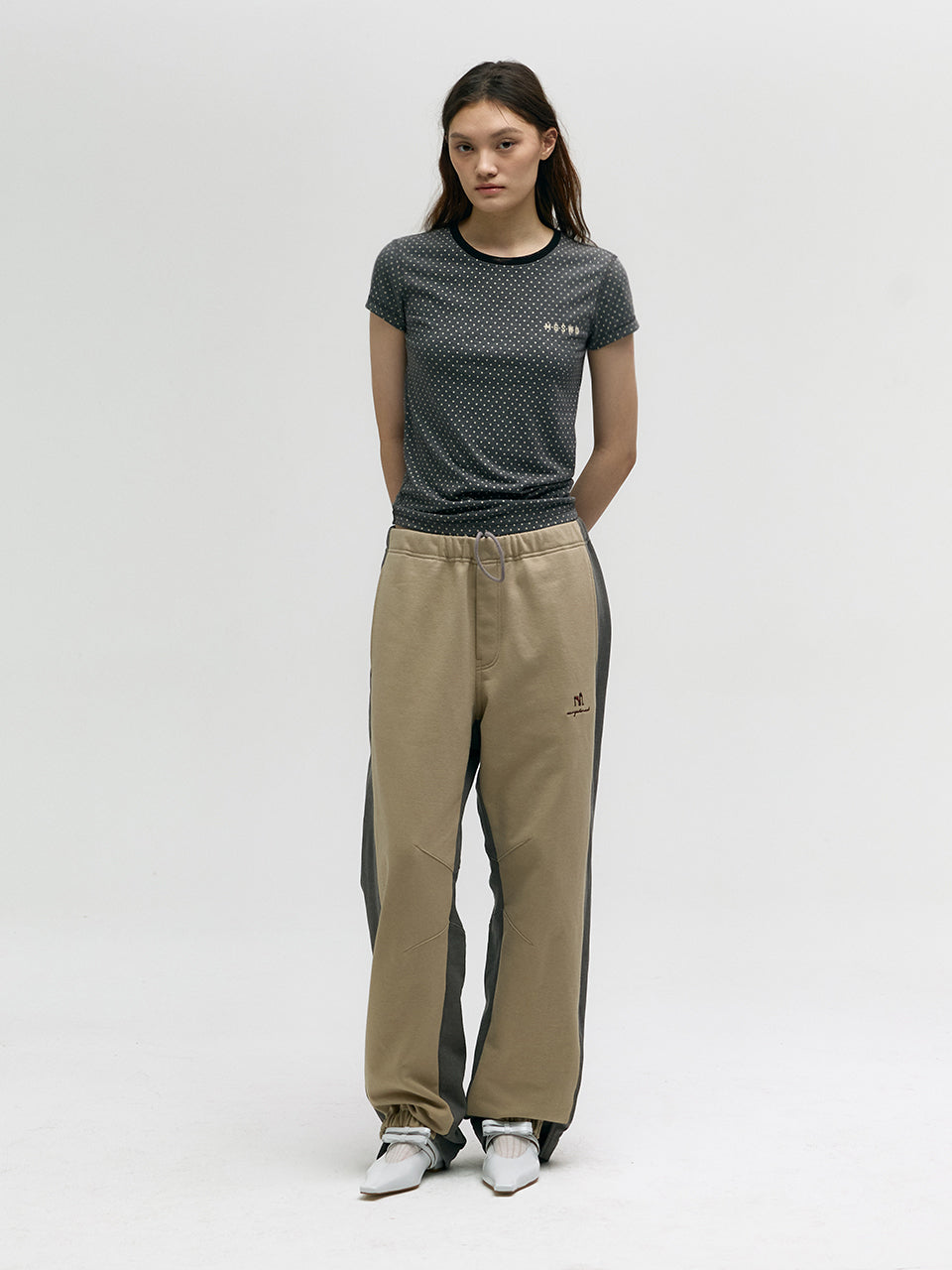 RE WORK SWEATPANTS_beige