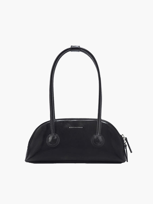 BESSETTE SHOULDER_black crinkle