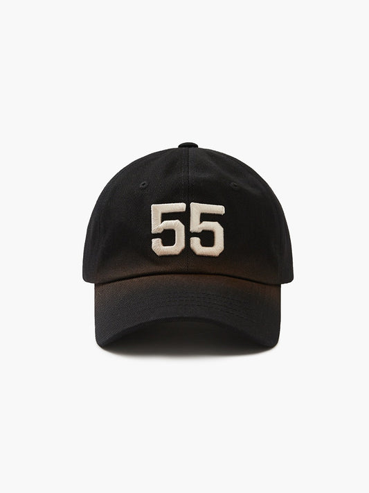 1955 WASHED BALLCAP_black