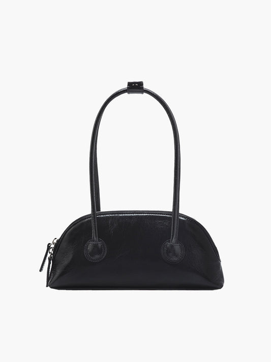 BESSETTE SHOULDER_black crinkle