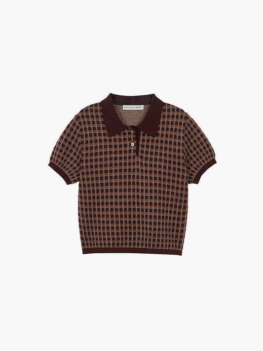 CURB LINK PK KNIT TOP_burgundy