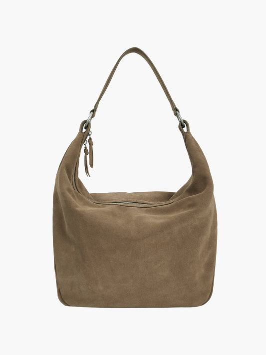 CITY HOBO NS_cappuccino suede