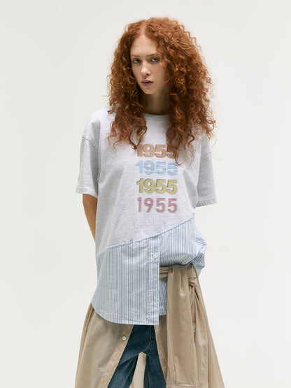 1955 SHIRTS T-SHIRT_grey