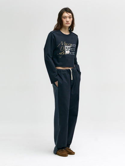 RE WORK SWEATPANTS_navy