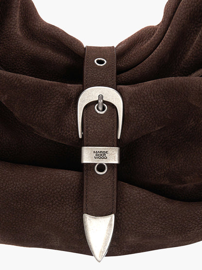 BELTED HOBO_hush nubuck