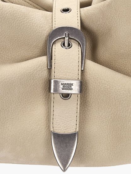 BELTED HOBO_nude nubuck